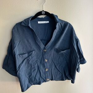 Altar'd State Navy Top